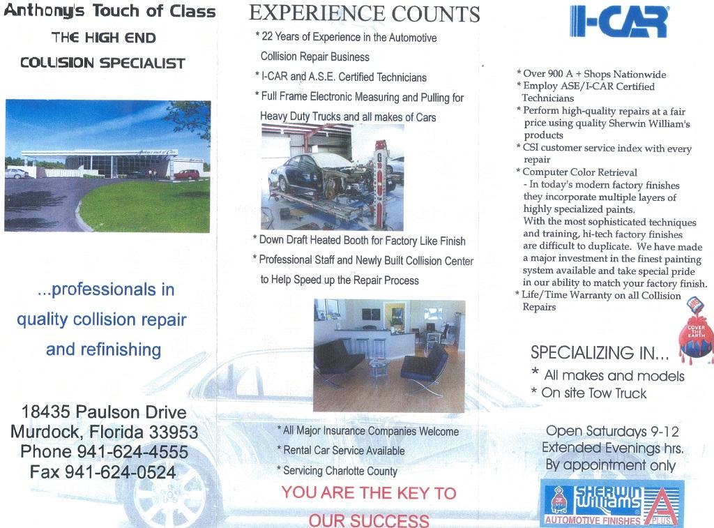 auto body repair in port charlotte